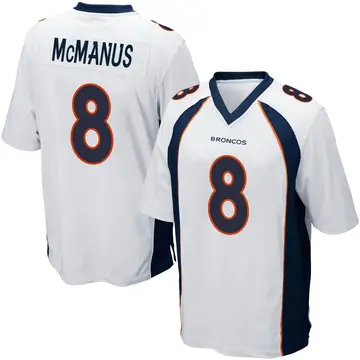 Men's Brandon McManus Denver Broncos Nike Game Jersey - White